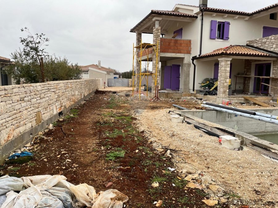 Istra, Kanfanar, novogradnja kamena kuća s bazenom - 4