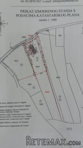 Građevinsko zemljište za obiteljsku kuću, Vidovec Petrovski, 2611 m2 - 4