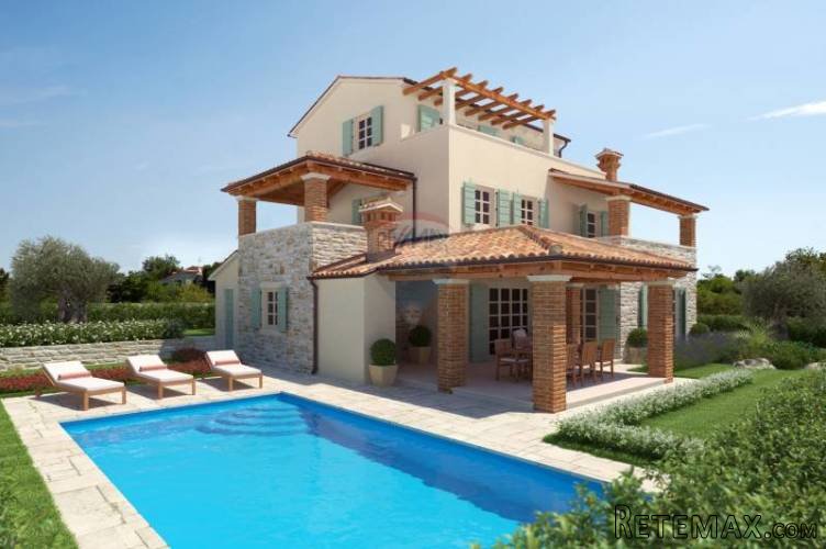 Luksuzna mediteranska vila u izgradnji - Istra, Tar -...