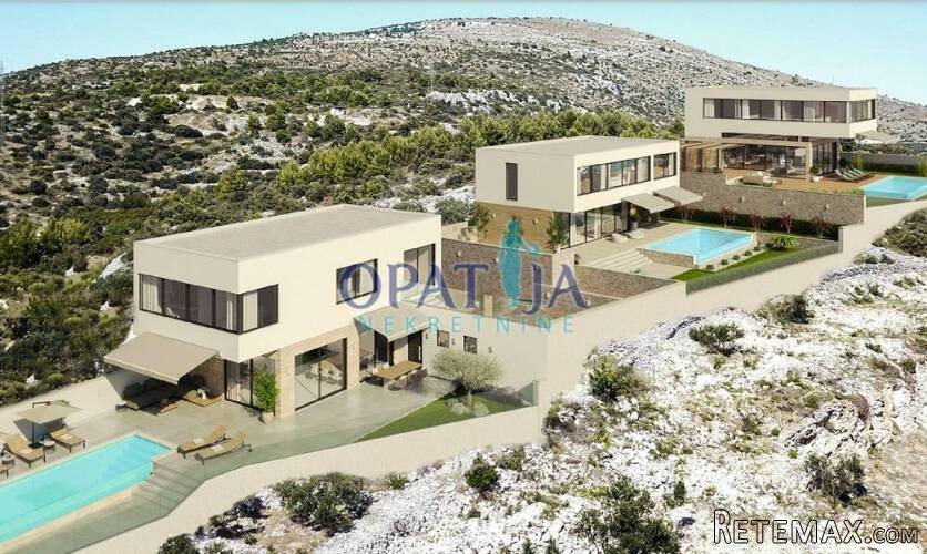 Seget Donji, Ekskluzivna Villa Top Sea View, 500 m do mora