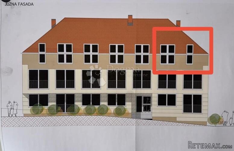 Dvosobni stan u novogradnji S 3.1. - Križevci