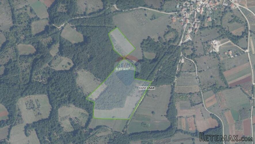Istra - Kanfanar, Mrgani - 7 ha poljoprivrednog zemljišta u