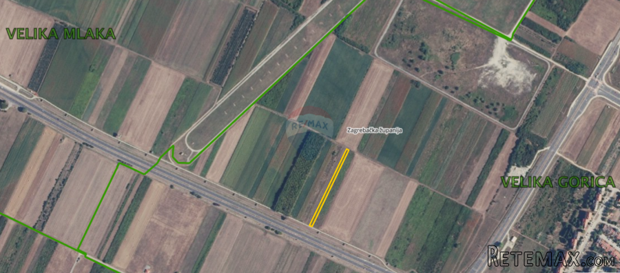 Velika Gorica - Gorišnica, Velika Mlaka, negrađevinsko zemji