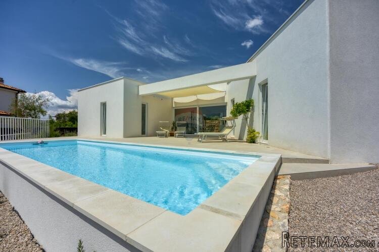 OTOK KRK-GRAD KRK,bliža okolica mode3rna villa na prodaju - 2