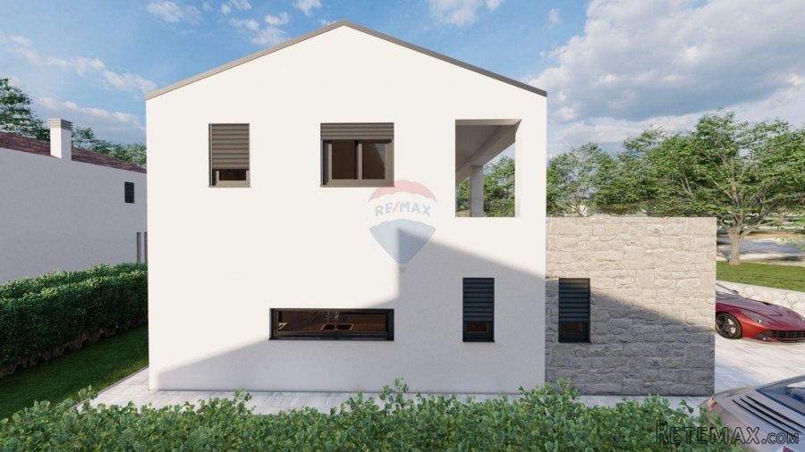 Otok Krk - kuća s bazenom u okolici Malinske, novogradnja - 9
