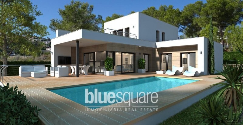 Stunning modern villa with an..
