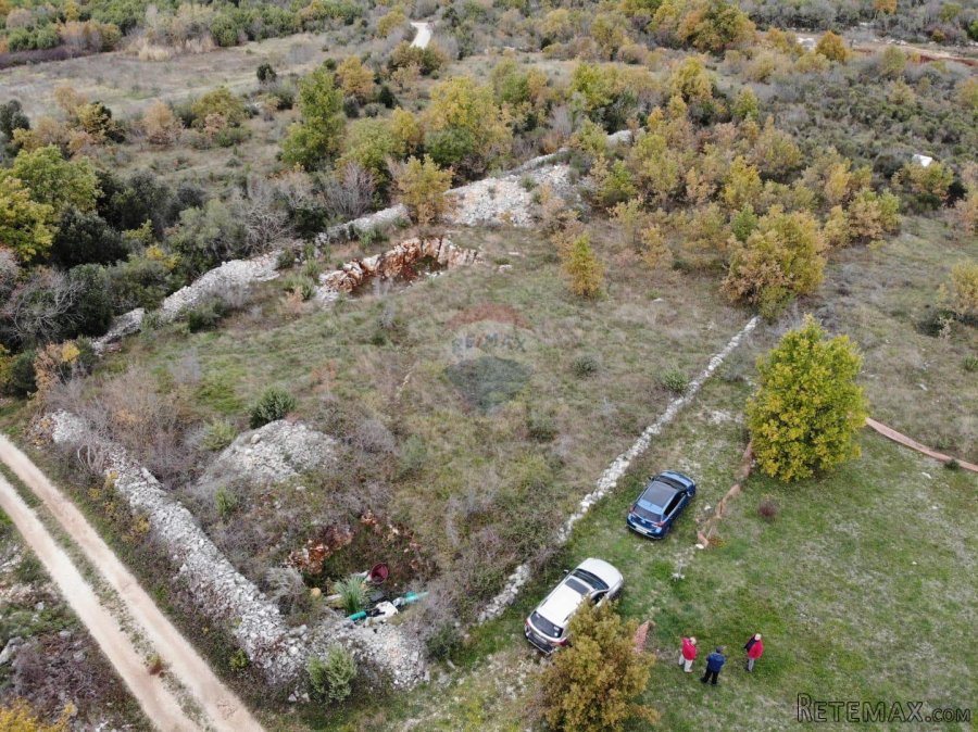 Istra, Rovinj, poljoprivredno zemljište sa ucrtanim objektom - 5