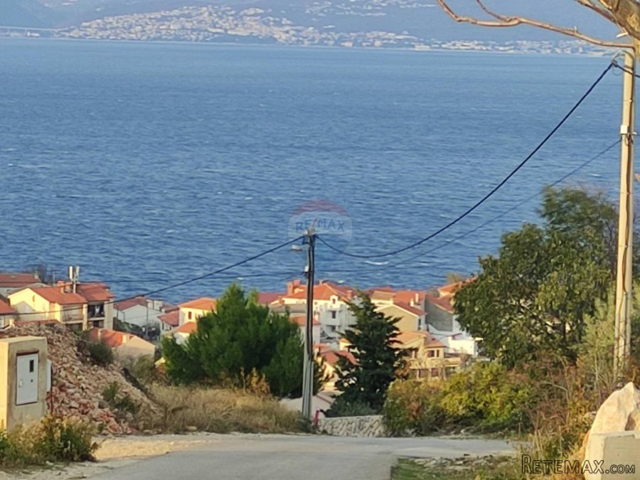 Otok Krk- Vrbnik, građevinski teren 1600m2 sa pogledom na mo - 2