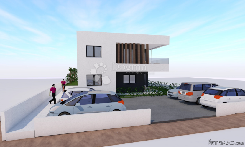 VODICE - S4 - SAVRŠEN STAN (NOVOGRADNJA) u mirnom dijelu Vod