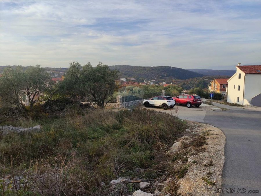 Otok Krk- Vrbnik, građevinski teren 1600m2 sa pogledom na mo - 7