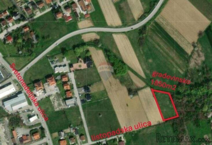 Sveta Nedelja-Kerestinec, građevinsko zemljište 2095 m2 sa a