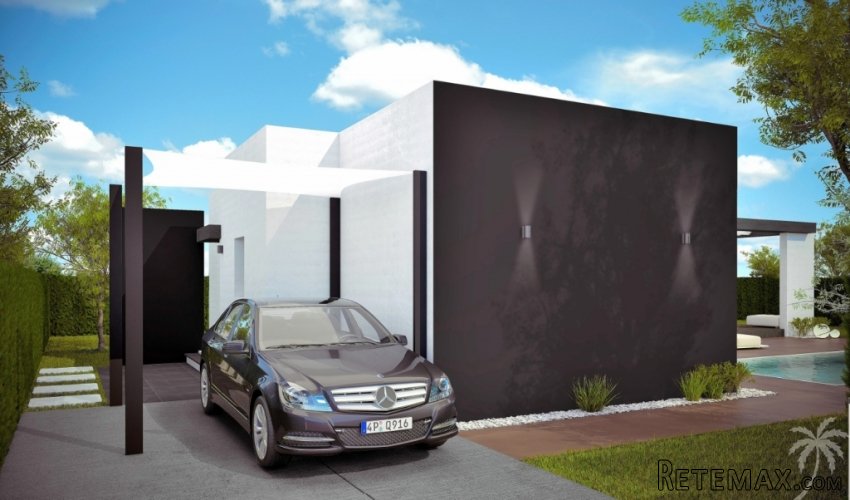Modern villa project located on a south west facing plot.. - 3