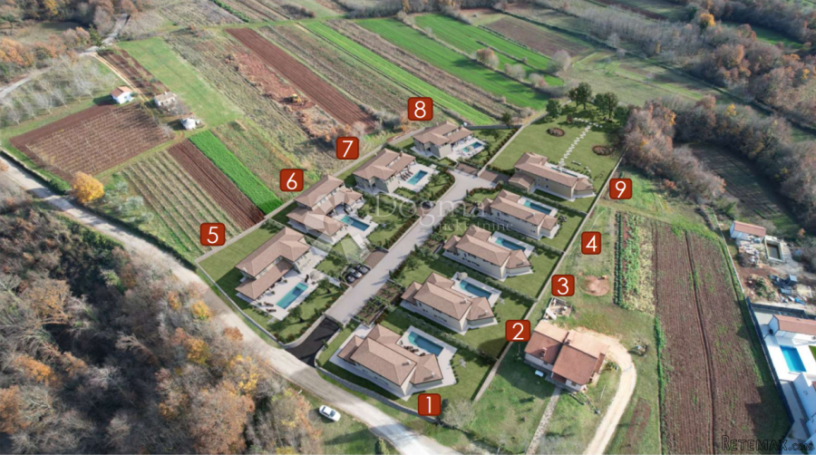 Kvalitetna moderna vila u zatvorenom kompleksu - 5