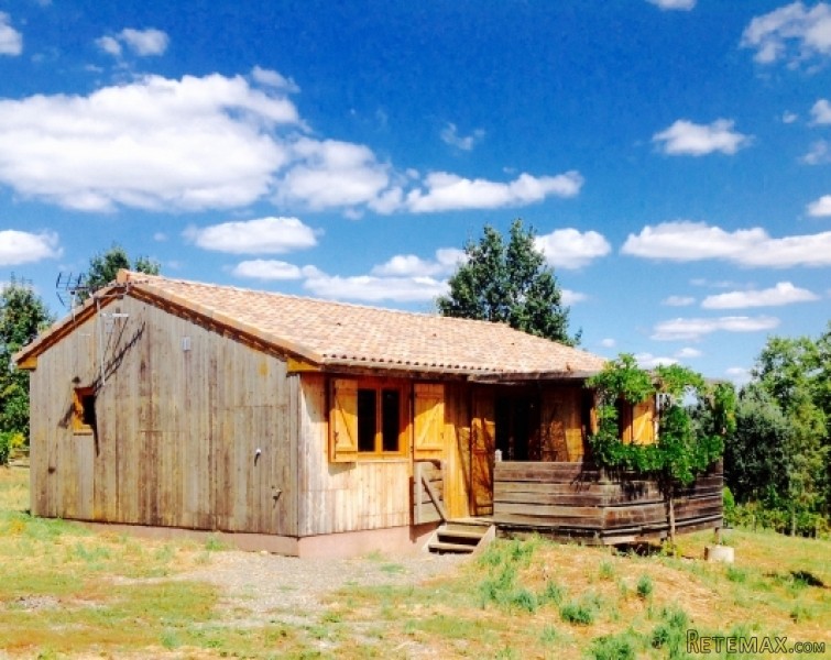 Maison en bois vue montagne MeM666