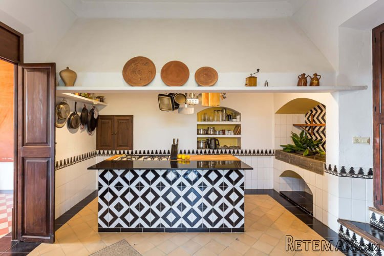 Restored in 1999 by a German architect and interior design..