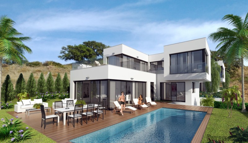 Villas With Spectacular Views For Sale..