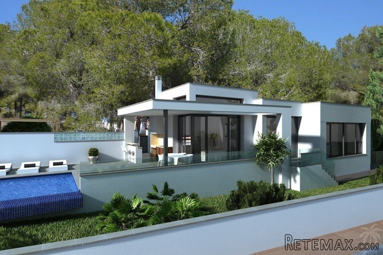 Modern Villa for sale in Benissa Costa, in urbanization La.. - 4
