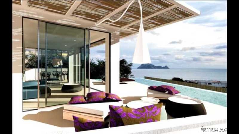 Modern house with views to Es Vedra and..