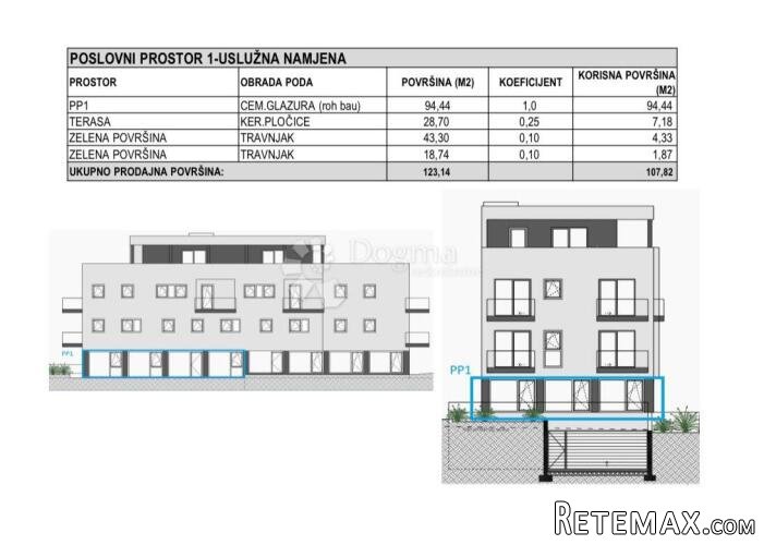 Poslovni prostor u novogradnji - Mejaši - 2
