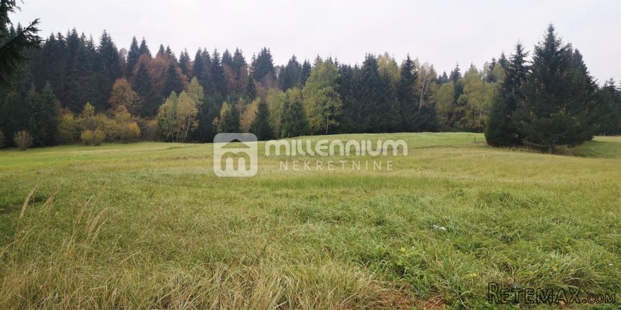Gorski Kotar, Ravna Gora, građevinsko zemljište s projektom