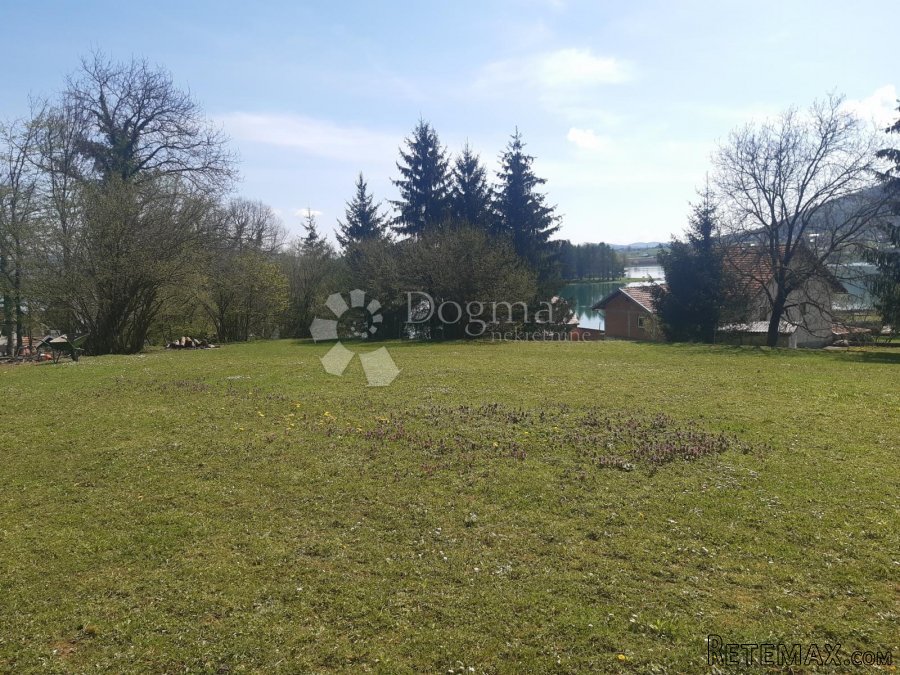Građevinski teren, šuma i pašnjak na jezeru Sabljaci, Ogulin - 2