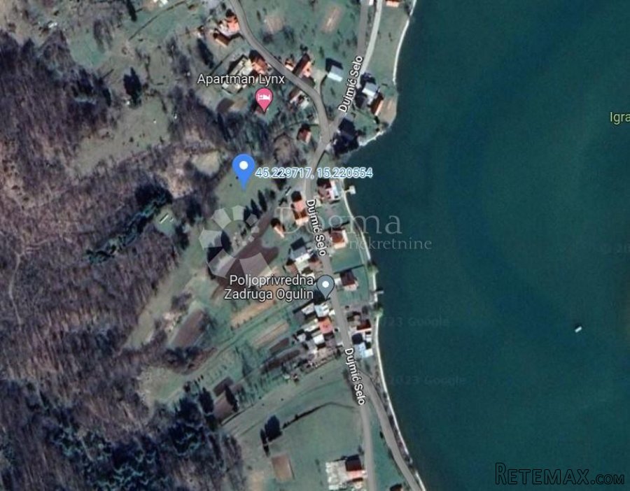 Građevinski teren, šuma i pašnjak na jezeru Sabljaci, Ogulin - 10