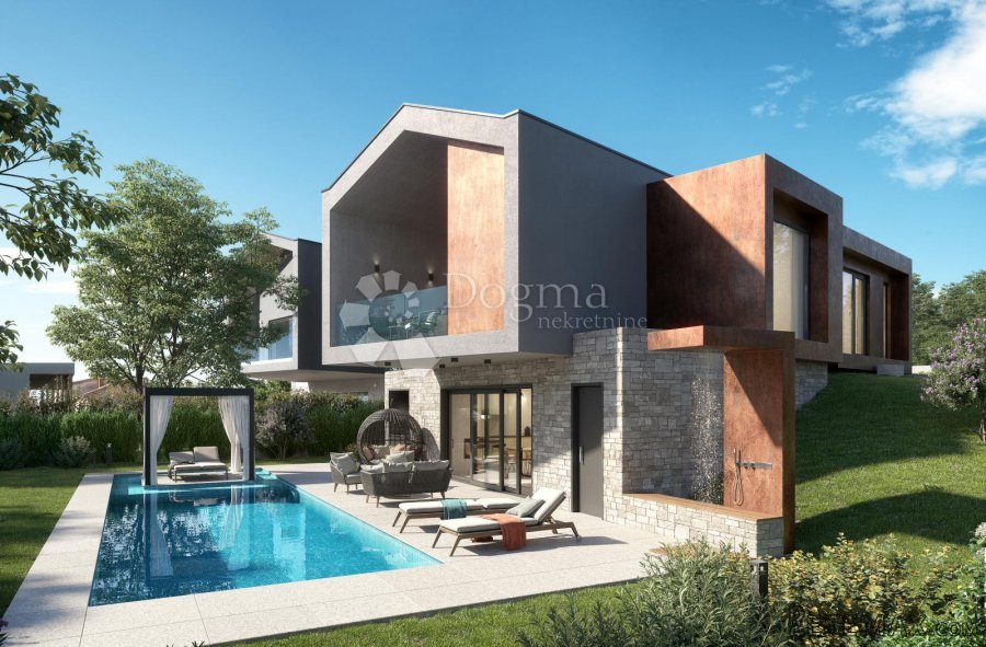 MODERNA ARHITEKTURA, VILLA S BAZENOM 56m2 - 2
