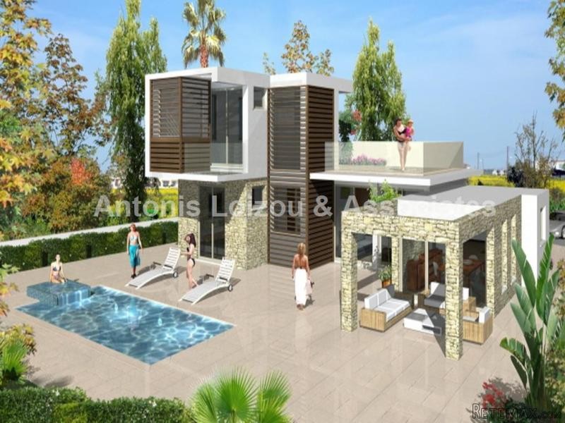 Four Bedroom Seafront Villa In Ayia..