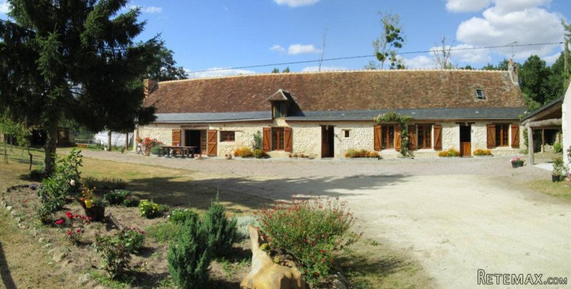 Longere With Outbuilding And Garden Set..