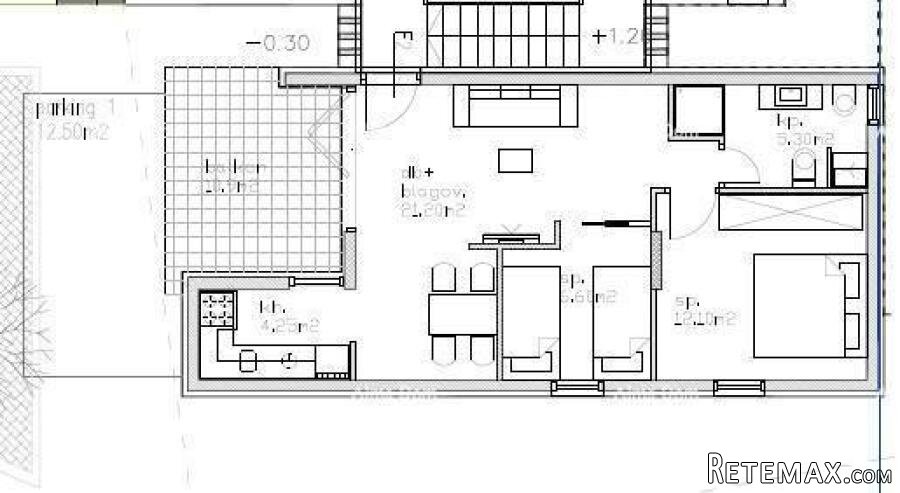 Moderan apartman s parkirnim mjestom i ostavom u bloku F, u.. - 2