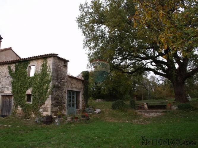 RESTAURIRANA KAMENA KUĆA KOD GROŽNJANA SA GRAĐEVINSKIM... - 2