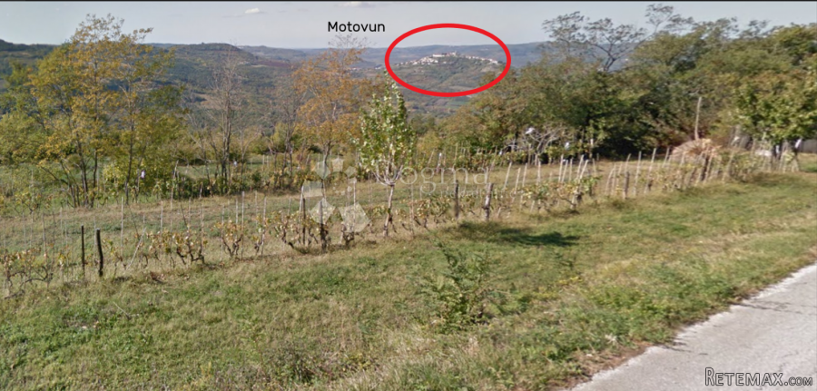 Pogled na Motovun, građevinsko