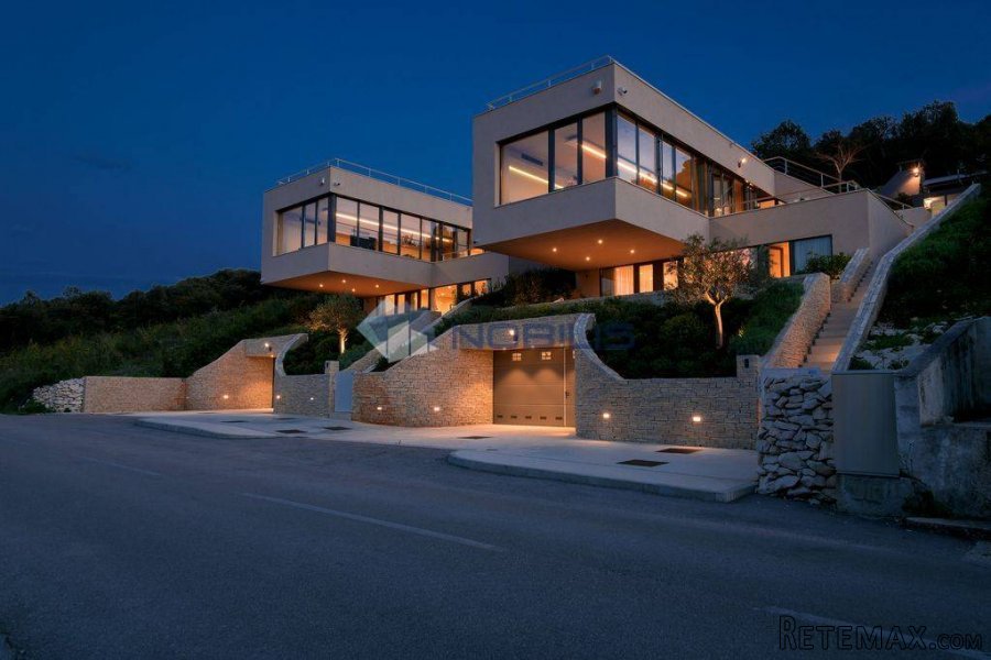 Korčula, moderna luksuzna vila, 190m2 , bazen, pogled - 7