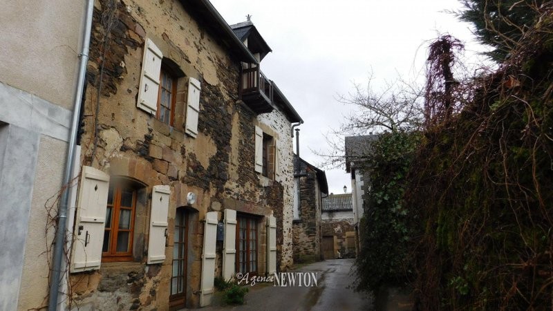 Correze. Donzenac. Stone medieval town..