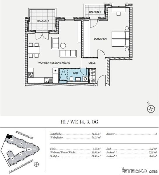 Luxury apartments close to KaDeWe