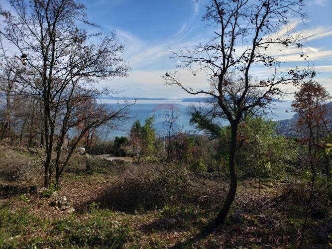 OPATIJA, VEPRINAC- građevinski teren 858 m2 sa pogledom na m - 2
