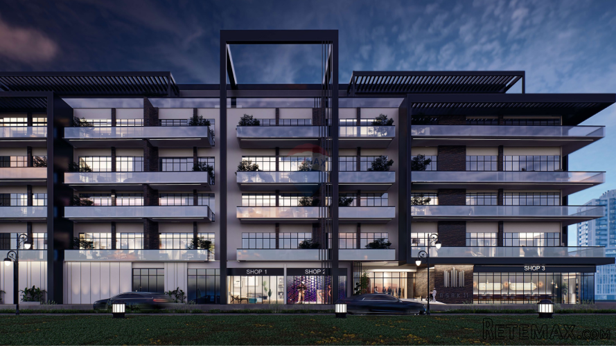 Dubai, JVC- prostrani stan 77m2 s balkonom u novom projektu
