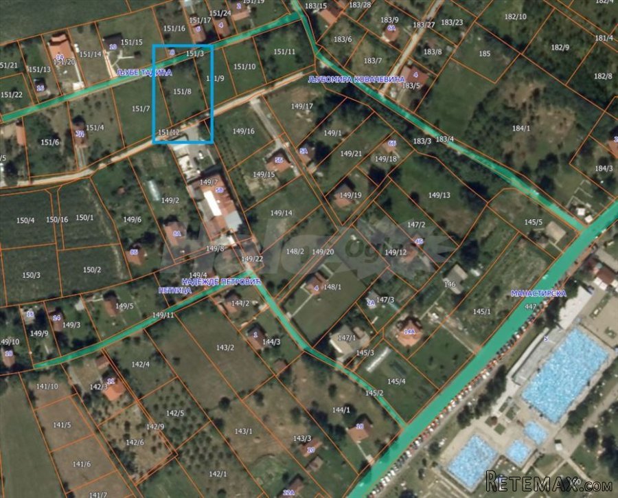 Prodajem plac u Petnici (vikend naselje) Valjevo