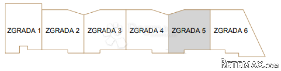 Novogradnja Pula - 58 m2, 1. kat (Z5S2) - 2