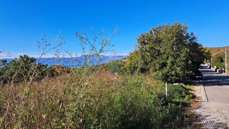 RIJEKA,KOSTRENA- teren 1053 m2 sa pogledom na more