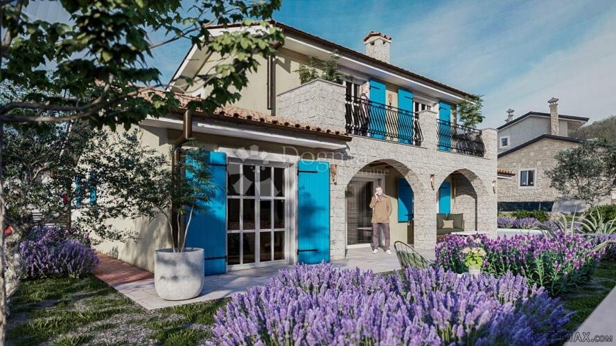 OKOLICA KRKA - NOVOGRADNJA U MEDITERANSKOM STILU S BAZENOM