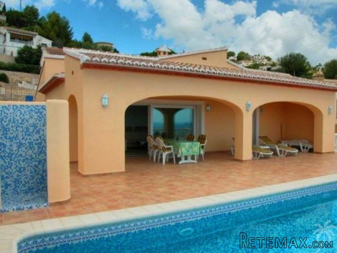 Lovely panoramic sea view villa for sale in Moraira. Villa.. - 2