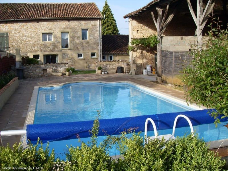 Old renovated stone house with pool..