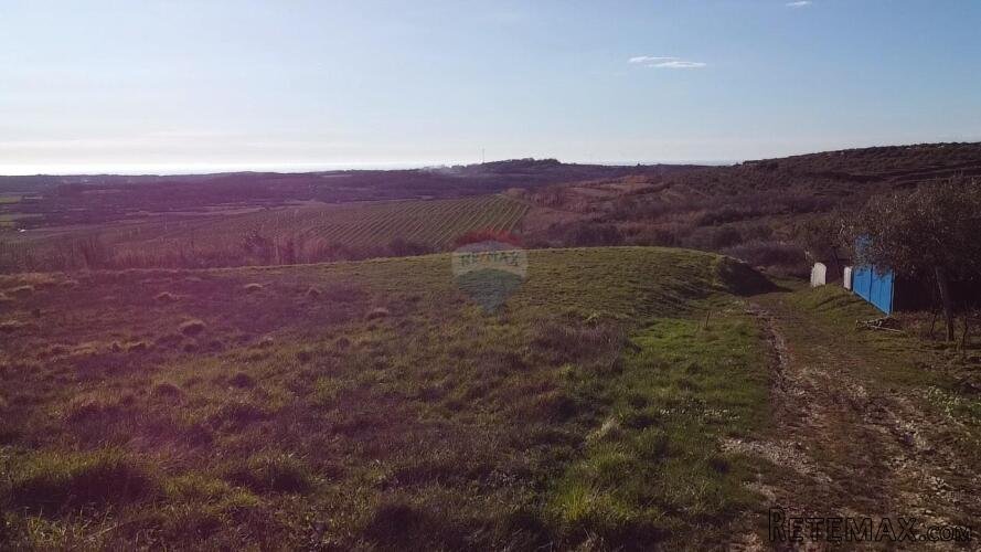 Istra, Buje - Građevinsko zemljište s pogledom na more - 3