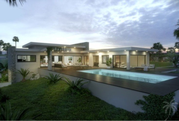 Modern country home to be built, on an almost flat plot of.. - 2