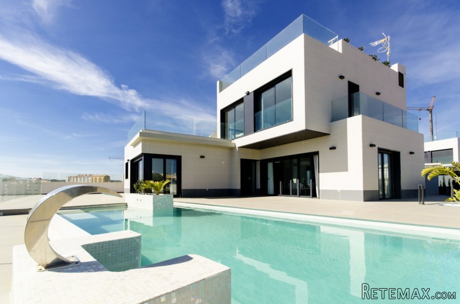 This modern and elegant villa is situated in one of the..
