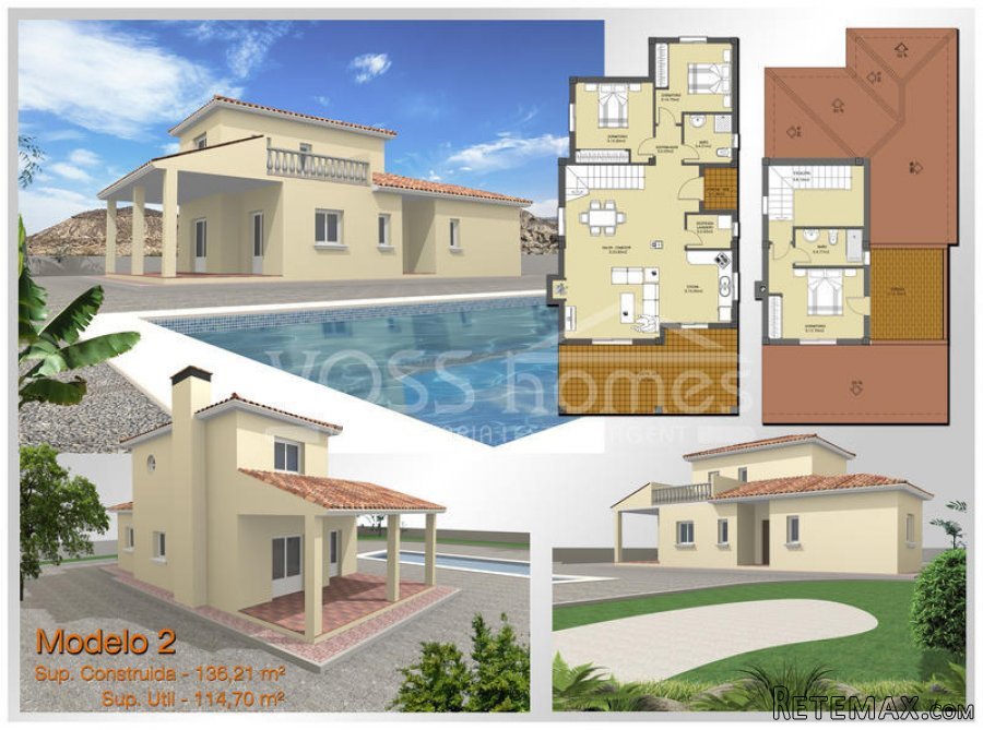 HIGH QUALITY - Off PLAN, 3 bedroom, 2 bath villa of.. - 2