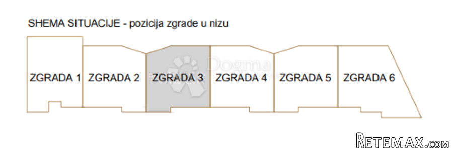 Novogradnja Pula - 58 m2, 1. kat (Z3S3) - 2