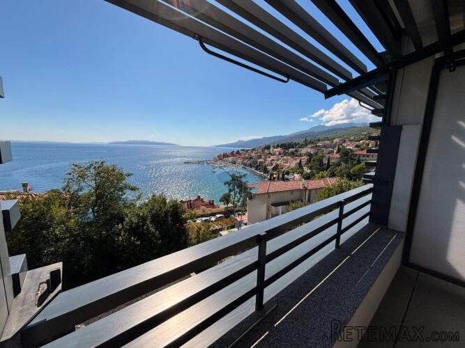 OPATIJA,VOLOSKO- NOVOGRADNJA, stan s bazenom i pogledom na m
