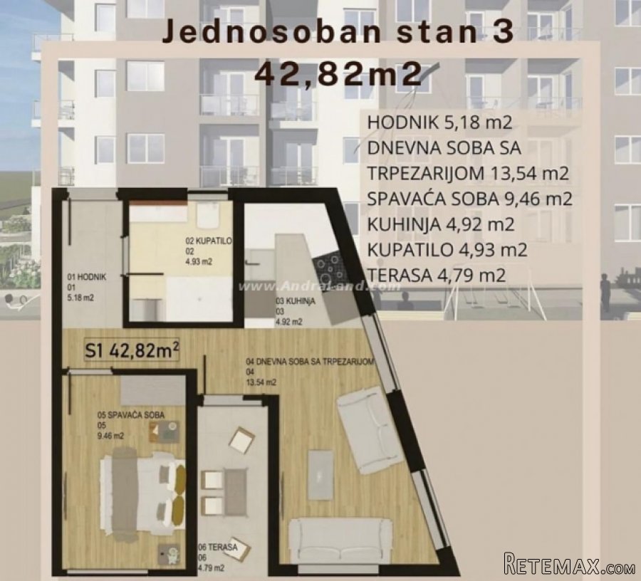 Prodaje se stan